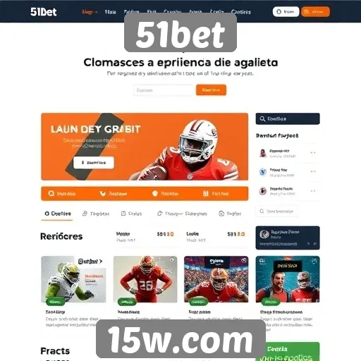 Avaliação do design do site 51bet